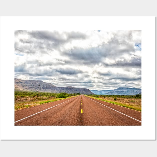 Highway 90, Pecos County Wall Art by Gestalt Imagery